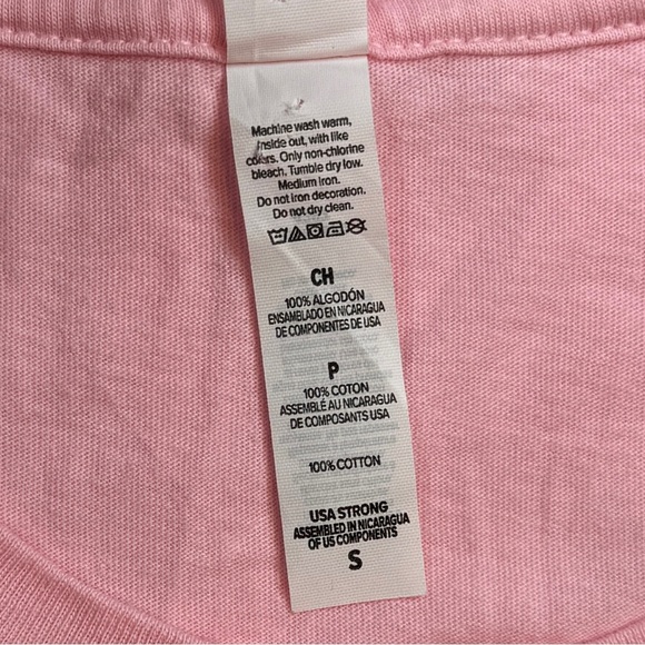 (S) BELLE from Beauty and the Beast Pink T-shirt - Picture 7 of 9